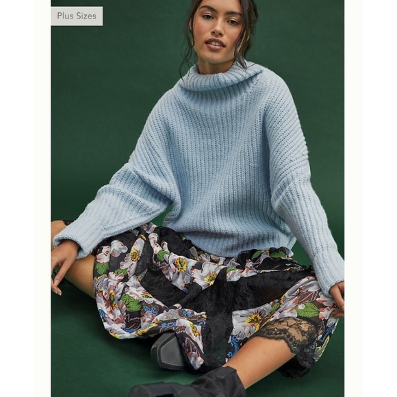 Anthropologie Maeve Athena Cowl Neck 